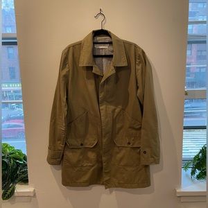 Wings + Horns Research Fishtail Mac Coat (large)